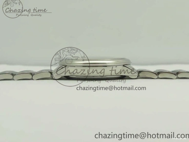 0421 TopPick De Ville Prestige Ladies 32.7mm SS MKF 1:1 Best Edition Blue Dial Diamonds Markers on SS Bracelet MIYOTA 7972